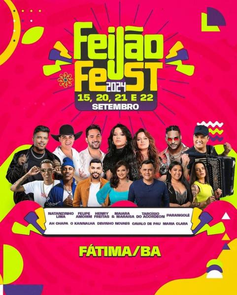 Ah Chapa, Parangolé e Natanzinho Lima - Alvorada - Feijão Fest 2024