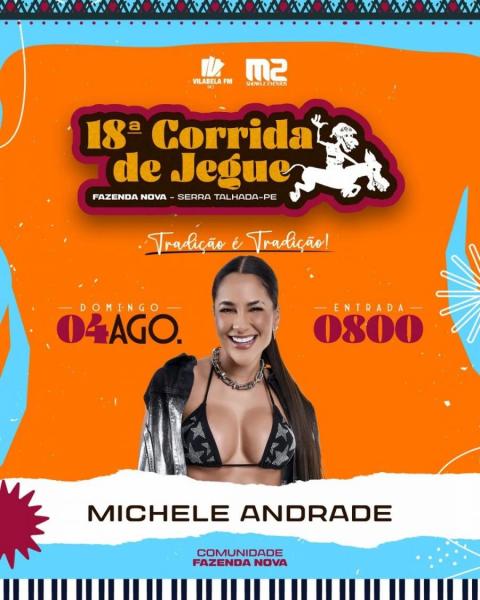 Fabinho Testado, Michele Andrade e Rey Vaqueiro - 18ª Corrida de Jegue
