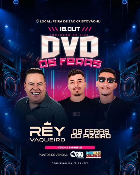 Rey Vaqueiro e Os Feras do Pizeiro - DVD Os Feras