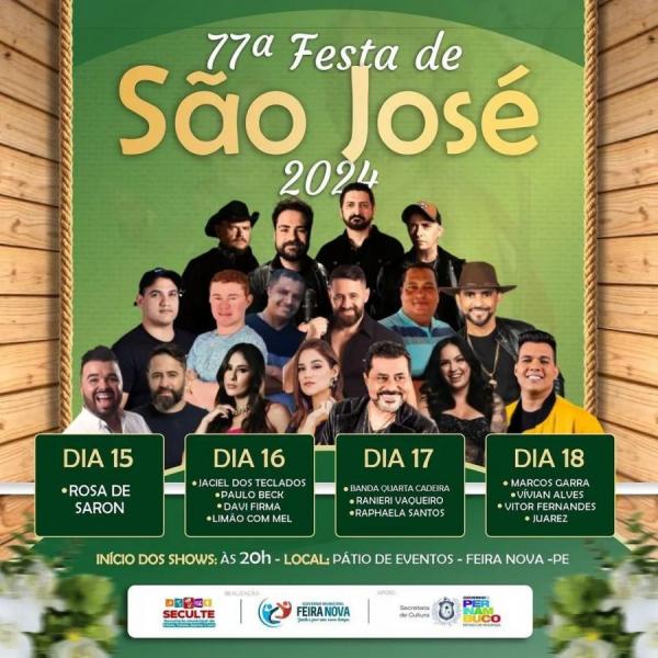 Rosa de Saron - Festa de São José