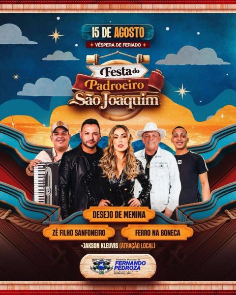 Desejo de Menina, Zé Filho Sanfoneiro e Ferro na Boneca - São Joaquim