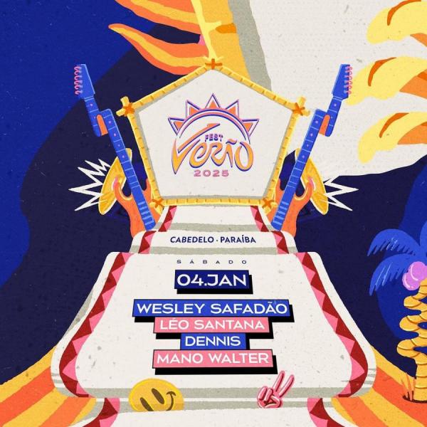 Wesley Safadão, Léo Santana, Dennis e Mano Walter - Fest Verão 2025