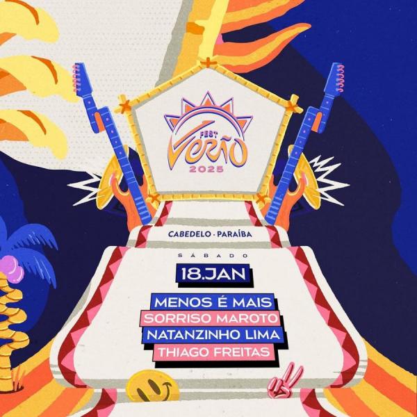 Menos é Mais, Sorriso Maroto, Natanzinho Lima e Thiago Freitas - Fest Verão 2025