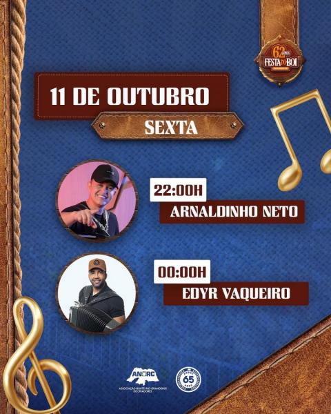 Arnaldinho Neto e Edyr Vaqueiro - 62ª Festa do Boi 2024