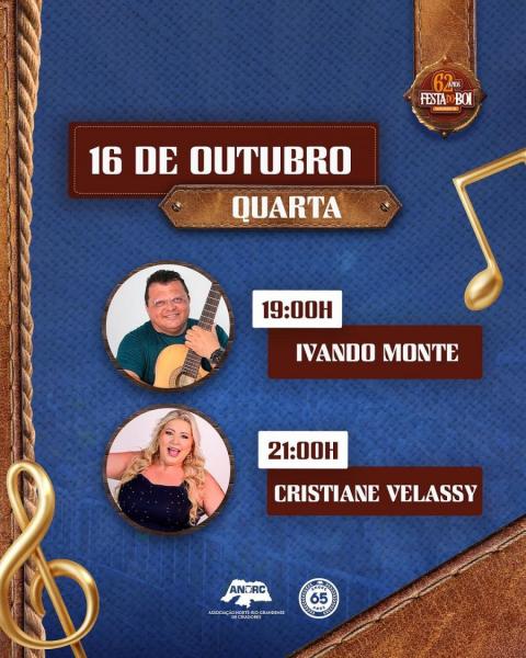 Ivando Monte e Cristiane Velassy - 62ª Festa do Boi 2024