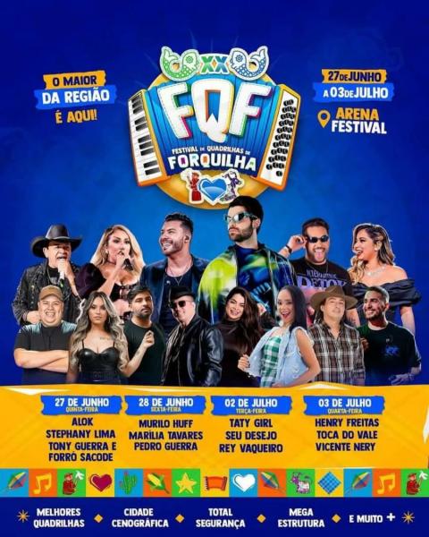 Alok, Stephany Lima e Tony Guerra & Forró Sacode