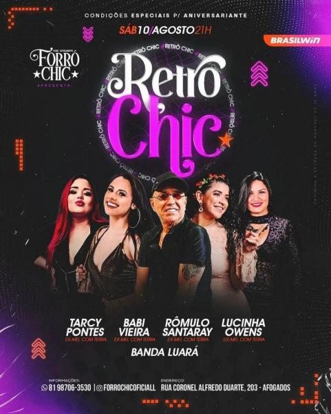 Tarcy Pontes, Babi Vieira, Rômulo Santary e Lucinha Owens - Retrô Chic