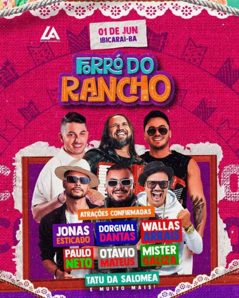 Jonas Esticado, Dorgival Dantas, Wallas Arrais, Paulo Neto, Otávio Mateus e Mister Galiza - Forró do Rancho