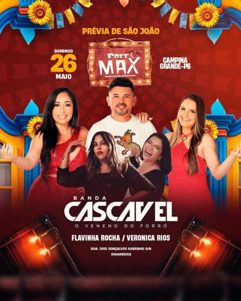 Banda Cascavel, Flavinha Rocha e Veronica Rios - Prévia de São João