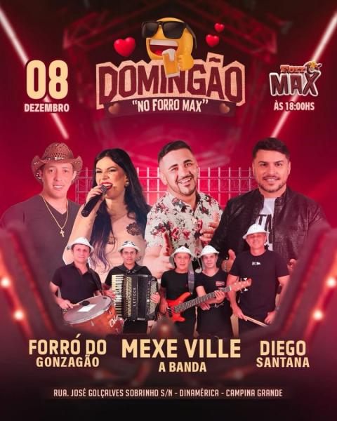 Mexe Ville, Forró do Gonzagão e Diego Santana