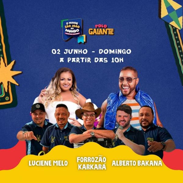 Forrozão Karkará, Luciene Melo e Alberto Bakana