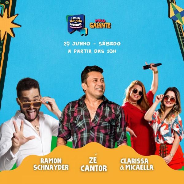 Zé Cantor, Ramon Scnayder e Clarisa & Micaella