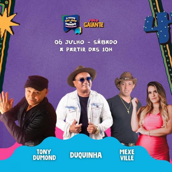 Duquinha, Tony Dumond e Mexe Ville