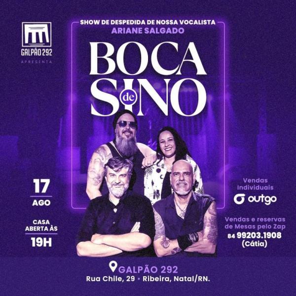 Boca de Sino - Despedida de Ariane Salgado