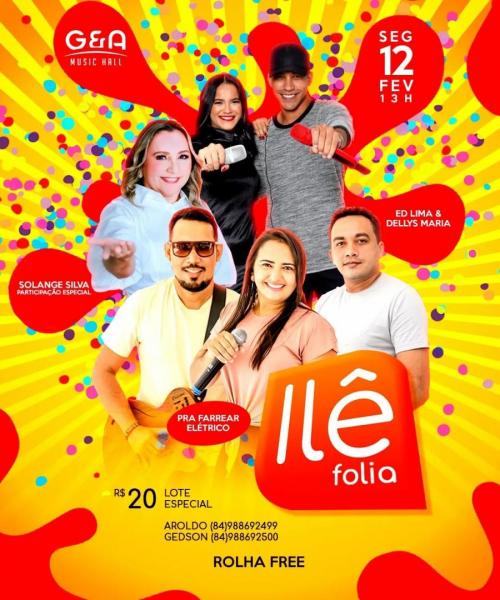 Solange Silva, Ed Lima e Dellys Maria - Ilê Folia