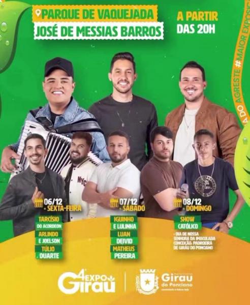 Iguinho & Lulinha, Luan Deivid e Matheus Pereira - 4ª Expo Girau
