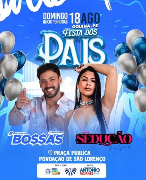 Forró dos Bossas e Banda Sedução - Festa dos Pais