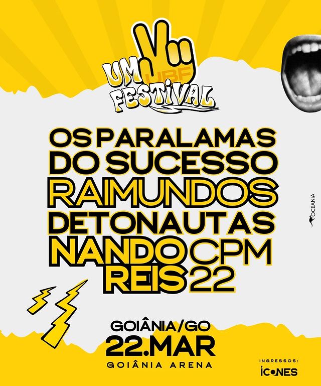 Os Paralamas do Sucesso, Raimundos, Detonautas, Nando Reis e CPM22 - Um Festival 2025
