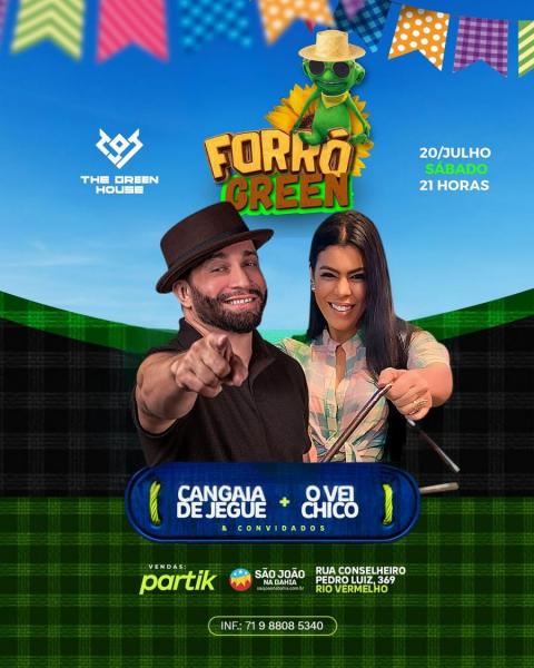 Cangaia de Jeque e O Vei Chico - Forró Green