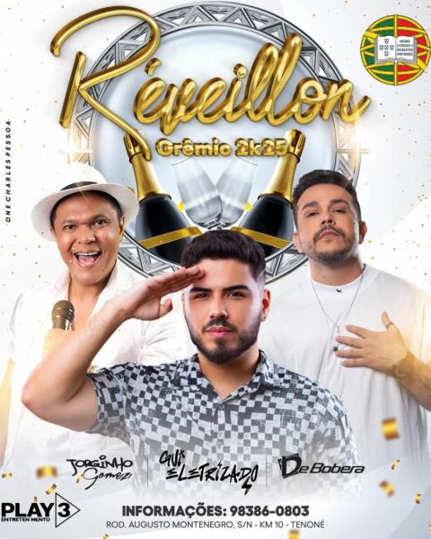 Jorginho Campos, Gui Eletrizado e De Bobera - Réveillon Grêmio 2k25