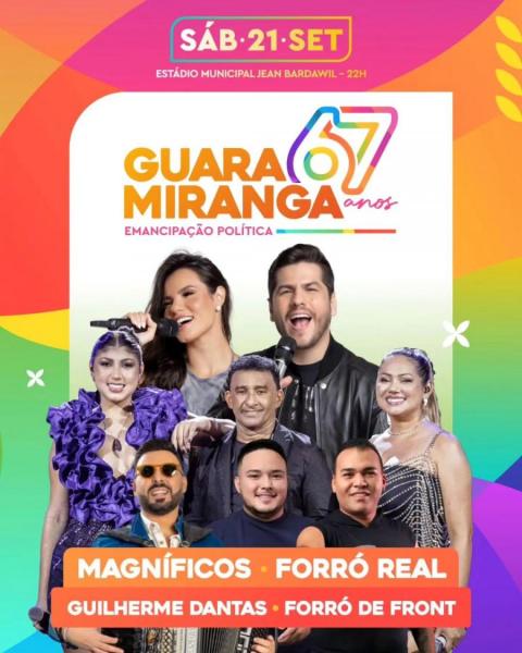 Magníficos, Forró Real, Guilherme Dantas e Forró de Fron