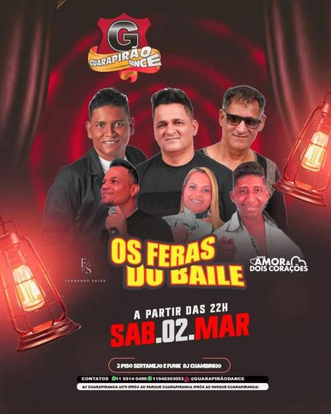 Os Feras do Baile, Amor & Dois Corações e Fernando Sales