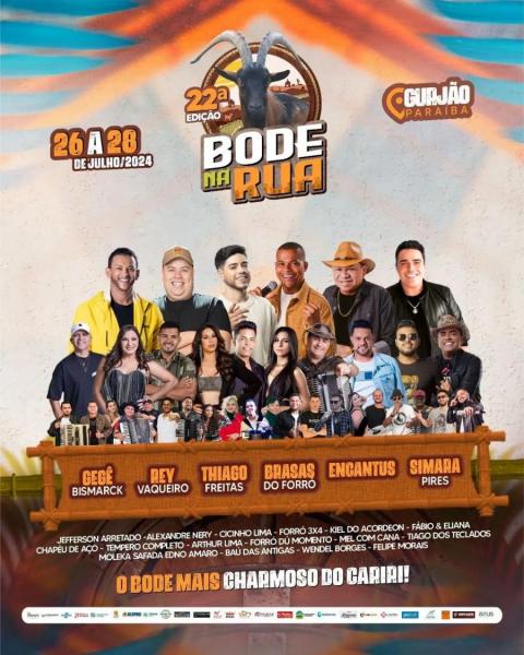 Rey Vaqueiro, Banda Encantus e Jefferson Arretado - 22º Bode na Rua