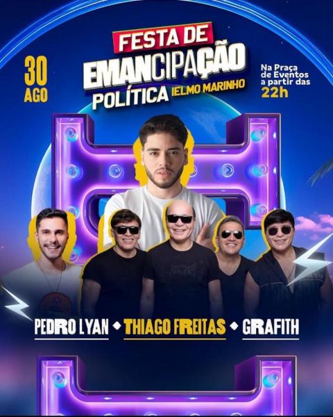 Pedro Lyan, Thiago Freitas e Banda Grafith
