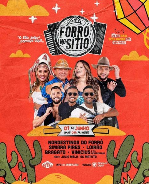Nordestinos do Forró, Simara Pires, Loirão, Bragato e Vinícius & Os Desapegados - Forró no Sítio