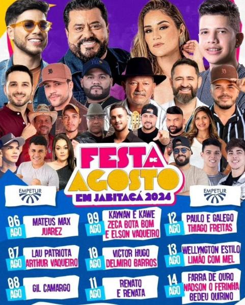 Farra de Ouro, Nadson O Ferinha e Bedeu Quirino - Festa de Agosto em Jabitacá 2024