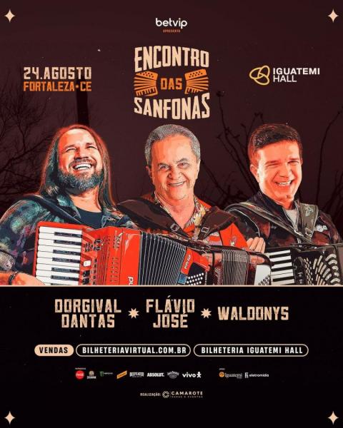 Flávio José, Dorgival Dantas e Waldonys - Encontro das Sanfonas