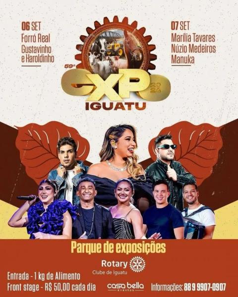 Forró Real e Gustinho & Haroldinho - 59ª Expo Iguatu 2024