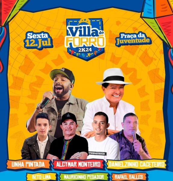 Unha Pintada, Alcymar Monteiro, Danielzinho Caceteiro, Beto Lima, Mauricinho Pegador e Rafel Salles - Villa do Forró 2024