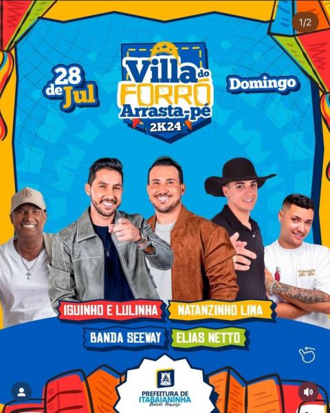 Iguinho & Lulinha, Natanzinho Lima, Banda Seeway e Elias Neto - Villa do Forró Arrasta-pé 2024