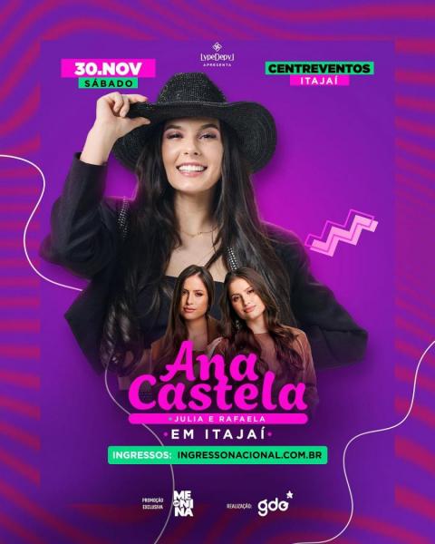 Ana Castela e Julia & Rafaela