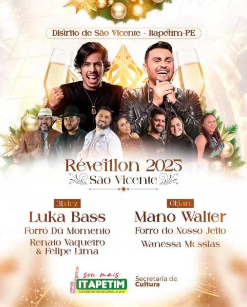 Luka Bass, Forró Du Momento e Renato Vaqueiro & Felipe Lima