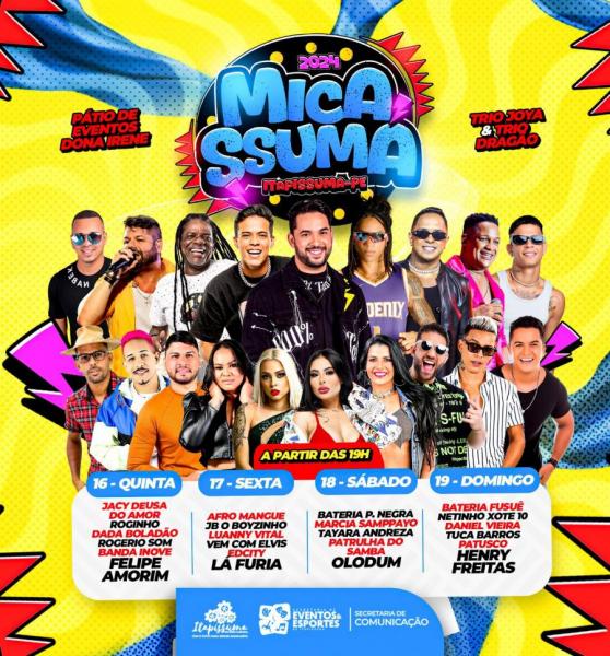 Henry Freitas, Patusco, Tuca Barros, Daniel Vieira, Netinho Xote 10 e Bateria Fusuê - Micassuma 2024