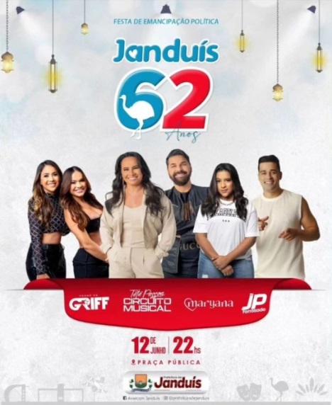 Forró de Griff, Tetê Peossoa e Circuito Musical, Maryana e JP Forrozado