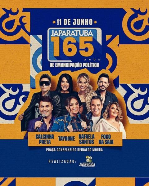Calcinha Preta, Tayrone, Rafaela Santos e Fogo na Saia