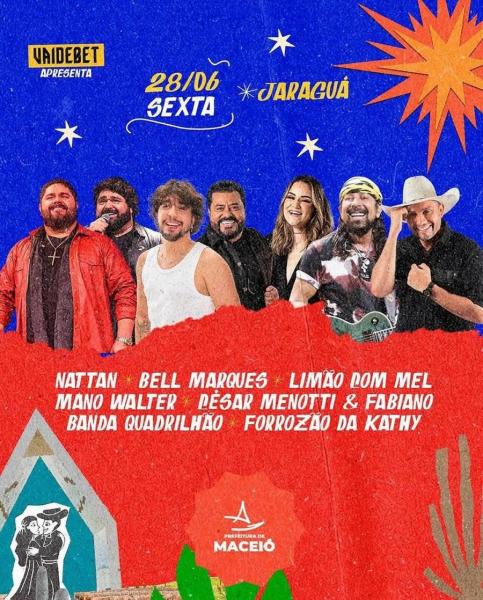 Nattan, Bell Marques, Limão com Mel, Mano Walter, César Menotti & Fabiano, Banda Quadrilhão e Forrozão da Kathy - Massayó 2024