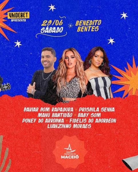 Caviar com Rapadura, Priscila Senna, Manu Bahtidão, Baby Som, Poney do Arrocha, Fidelis do Acordeon e Luanzinho Moraes - Massayó 2024