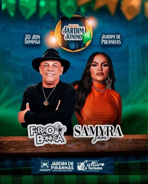Ferro na Boneca e Samyra Show - Circuito Jardim Junino