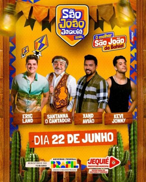 Eric Land, Santana O Cantador, Xand Avião e Kevi Jonny