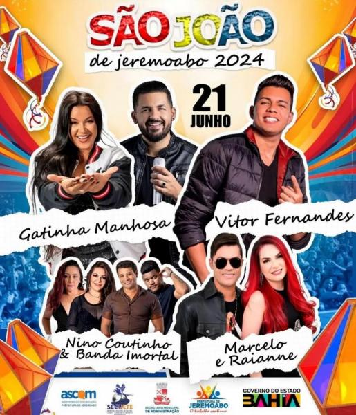 Gatinha Manhosa, Vitor Fernandes, Nino Coutinho & Banda Imortal e Marcelo & Raiane