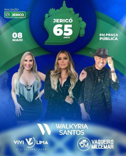 Walkyria Santos, Vivi Lima e Vaqueiro Milcemar