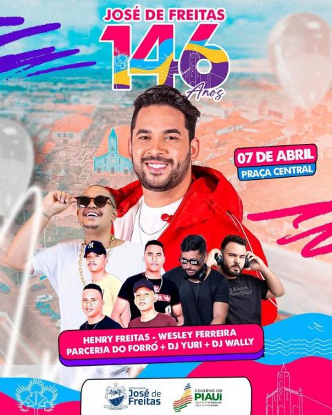 Henry Freitas, Wesley Ferreira, Parceria do Forró, Dj Yuri e Dj Wally