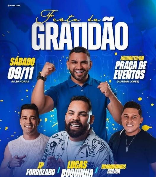 Lucas Boquinha, JP Forrozado e Marquinhos Major - Festa da Gratidão