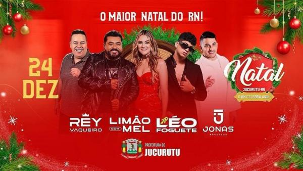 Rey Vaqueiro, Limão com Mel, Léo Foguete  e Jonas Esticado - Natal de Jucurutu 2024