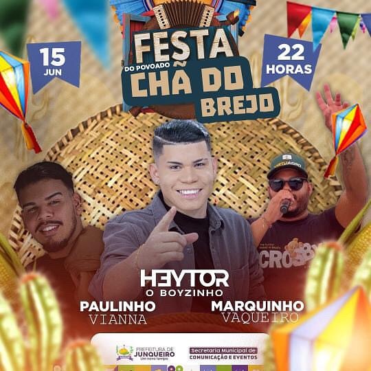 Heitor O Boyzinho, Paulinho Vianna e Marquinho Vaqueiro - Festa do Povoado Chã do Brejo