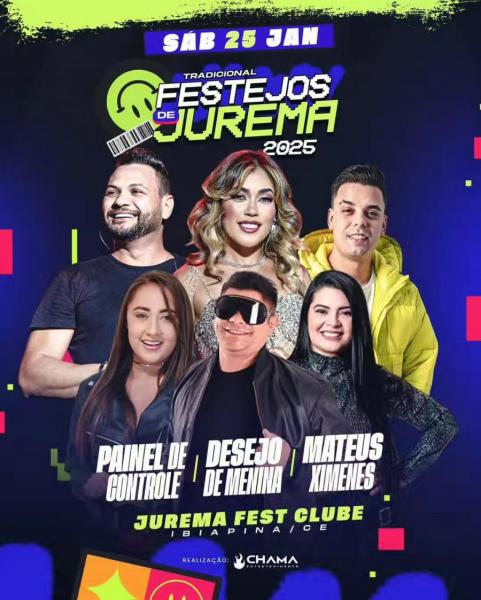 Painel de Controle, Desejo de Menina e Mateus Ximenes - Festejos de Jurema